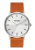 The Porter Leather Silver / Tan