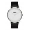 The Porter Leather White / Silver / Black