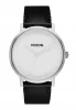 The Porter Leather White / Silver / Black