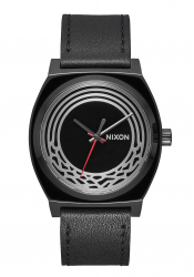 Nixon The Time Teller Leather Star Wars Kylo Black