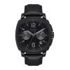 The Charger Chrono Leather All Black