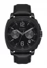 The Charger Chrono Leather All Black