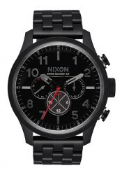 Nixon The Safari Dual Time All Black