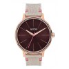 The Kensington Leather Rose Gold / Brown