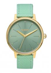 Nixon The Kensington Leather Light Gold / Agave