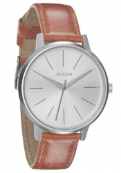 Nixon The Kensington Leather Saddle Damenuhr