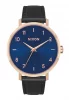 The Arrow Leather Rose Gold / Indigo / Black