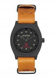 Nixon The Time Teller LTD Black / Tan Taka