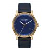 The Station Leather Gold / Navy