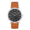 The Porter 35 Leather Black / Saddle