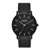 The Porter 35 Leather All Black / Silver