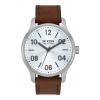 The Patrol Leather Silver / Brown