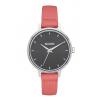 The Medium Kensington Leather Silver / Black / Red