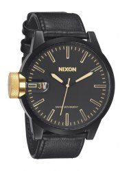 Nixon The Chronicle Black/Gold Herrenuhr