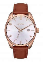 Nixon The Thalia Leather Rose Gold / White
