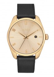 Nixon Thalia Leather Light Gold / Black