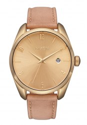 Nixon The Thalia Leather Light Gold / Tan