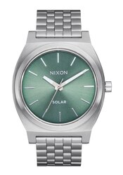 Nixon Time Teller Solar Silver / Jade Sunray