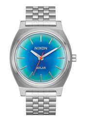 Nixon Time Teller Solar Silver / Rainbow