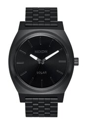 Nixon Time Teller Solar All Black / White