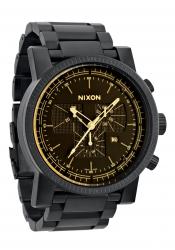 Nixon The Magnacon SS Matte Black / Orange Tint