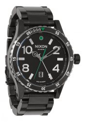 Nixon The Diplomat SS Black / Silver / Green