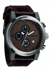Nixon The Ride Brown/Black Herrenchronograph