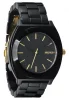 The Time Teller Acetate All Black/Gold Damenuhr