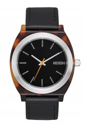 Nixon The Time Teller Acetate Tortoise / Silver / Black
