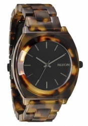 Nixon The Time Teller Acetate Tortoise Damenuhr