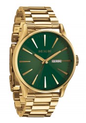 Nixon The Sentry SS Gold / Green Sunray