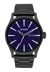 Nixon The Sentry SS All Black / Dark Blue