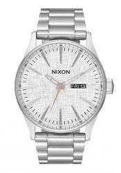 Nixon The Sentry SS All Silver / Rose Gold