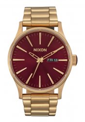 Nixon Sentry SS Oxblood Sunray/Gold