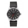 The Sentry 38 Leather Black