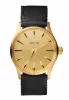 The Sentry 38 Leather Gold/ Black