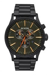 Nixon The Sentry Chrono All Black / Surplus