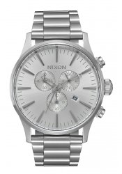 Nixon The Sentry Chrono All Silver