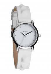 Nixon The Kenzi Leather All White / Studded