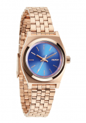 Nixon The Small Time Teller Rose Gold / Cobalt Damenuhr