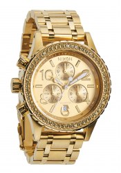 Nixon The 38-20 Chrono All Gold Crystal