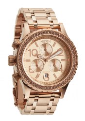 Nixon The 38-20 Chrono All Rose Gold