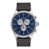 The Sentry Chrono Leather Blue Sunray