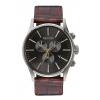 The Sentry Chrono Leather Brown Gator