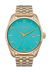 Nixon The Bullet Light Gold / Turquoise