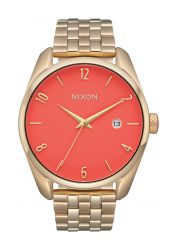 Nixon The Bullet Light Gold / Coral