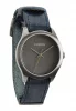 The Mod Leather Gunmetal / Navy