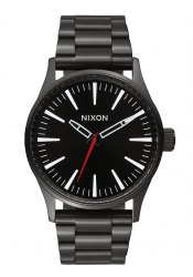 Nixon The Sentry 38 SS Black White Herrenuhr