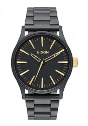 Nixon The Sentry 38 SS Matte Black / Gold