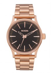 Nixon The Sentry 38 SS All Rose Gold / Black